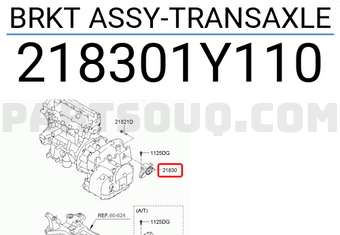 Chân Treo Hộp Số Sàn Kia Morning / Picanto Mã phụ tùng 218301Y110