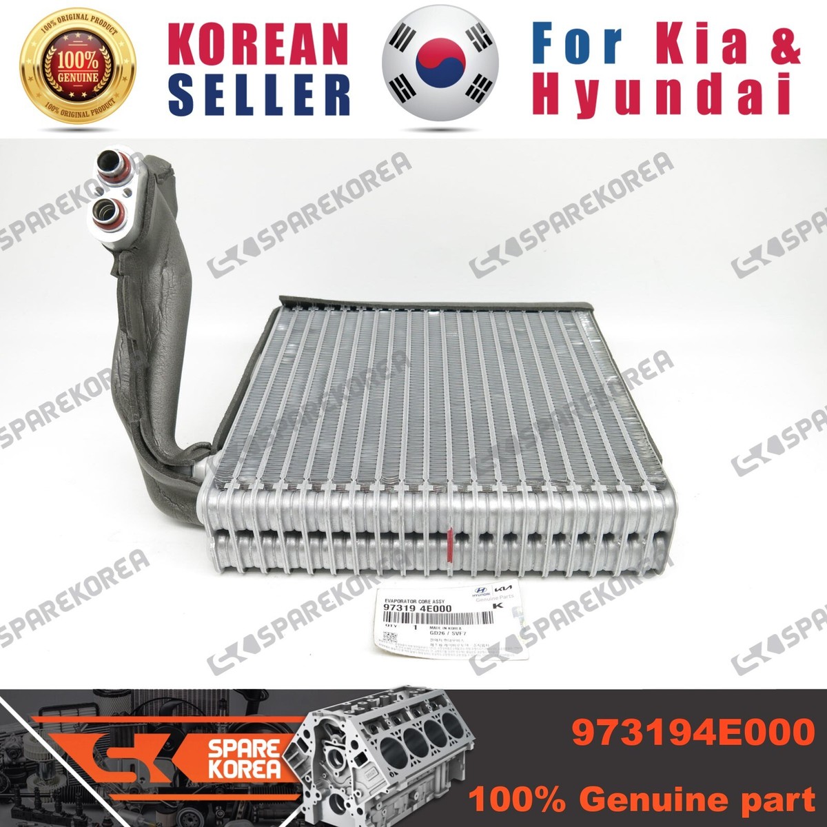Giàn Lạnh Trong Xe Kia Bongo Mã phụ tùng 973194E000