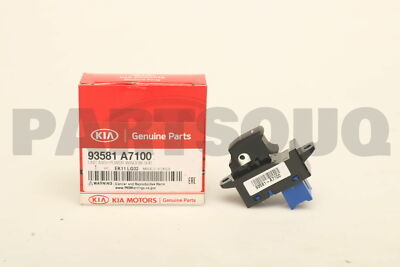 Công Tắc Lên Xuống Kính Cánh Cửa Sau Kia K3 Mã phụ tùng 93581a7100