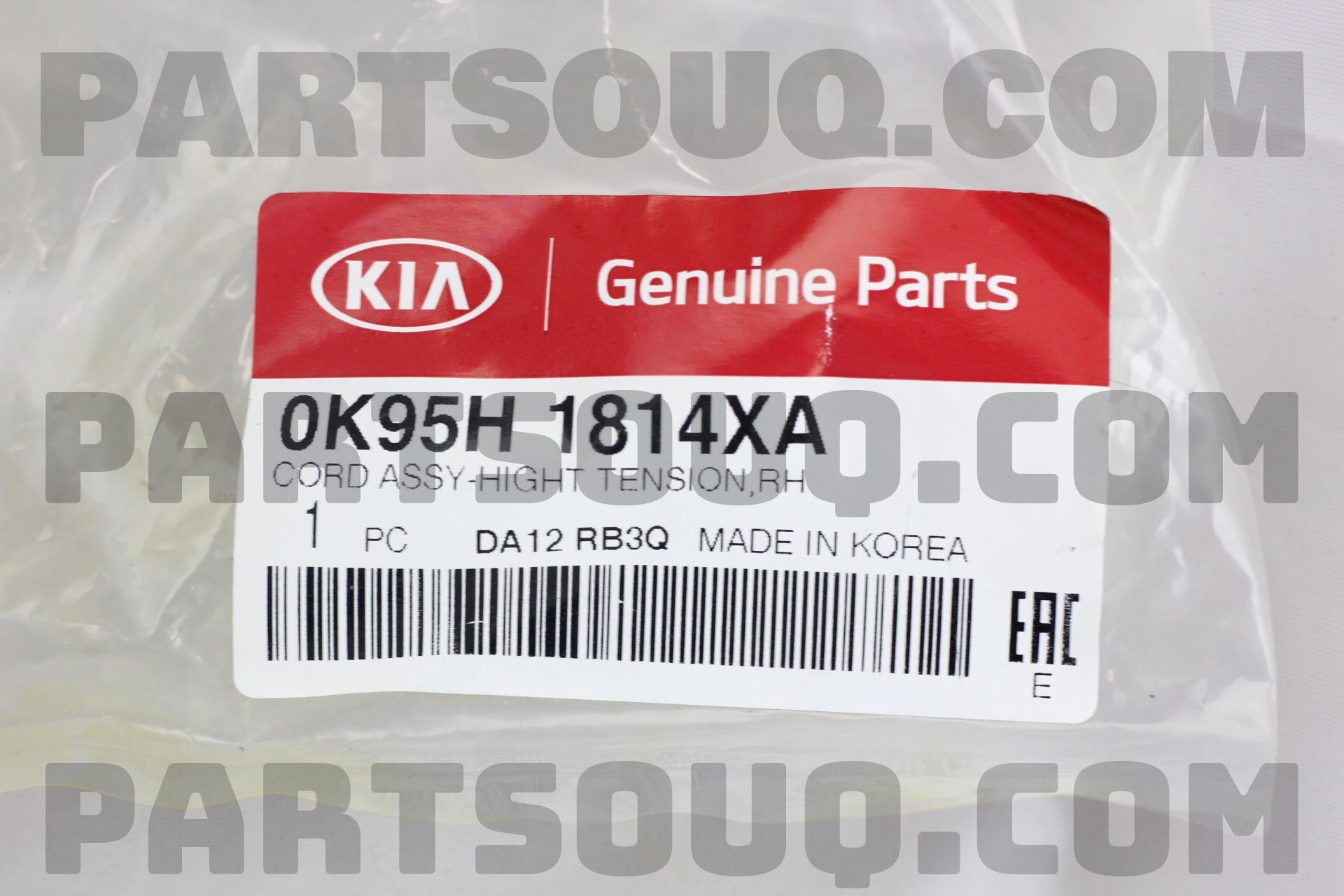 Dây Cao Áp 2.5L (3 Sợi) Vế Phải Kia Carnival Mã phụ tùng 0K95H1814XA
