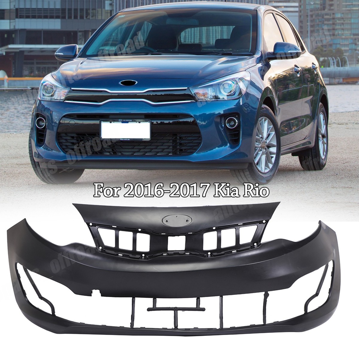 Cản Trước Kia Rio Mã phụ tùng 865111W500