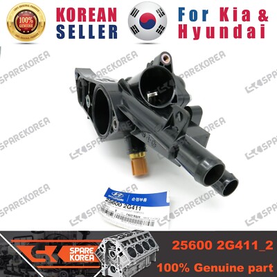 Cụm Van Hằng Nhiệt Kia Carens / rondo Mã phụ tùng 256002G411