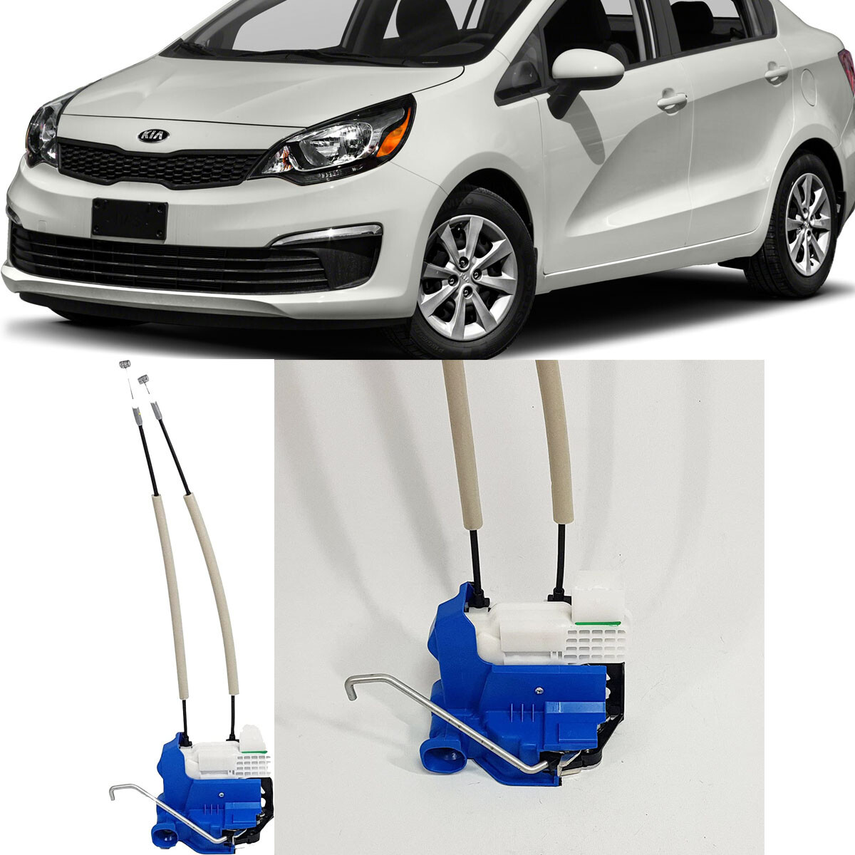 Ổ Khóa Ngậm Cửa Trước Phải Kia Rio Mã phụ tùng 813211W040