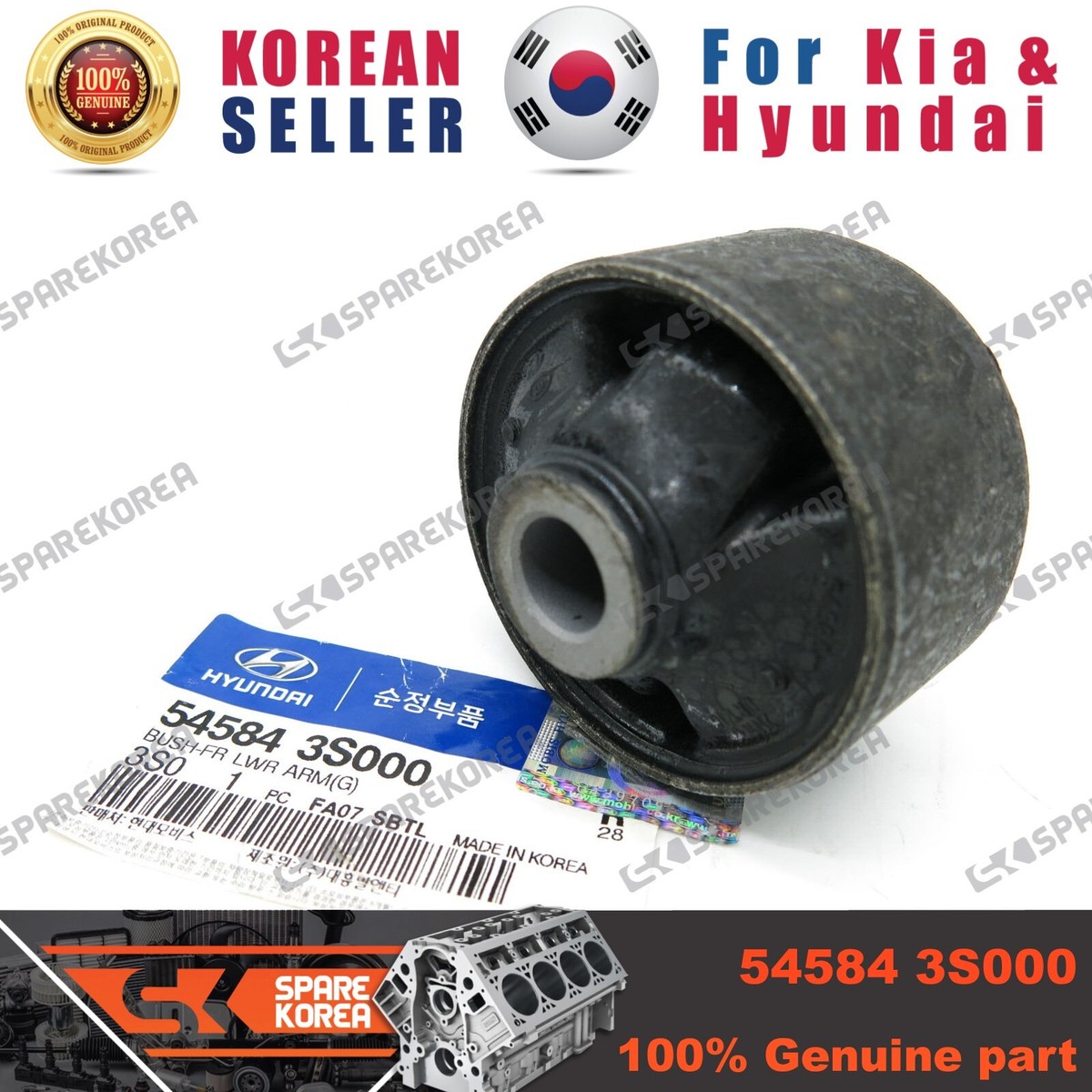 Cao Su Càng A To Kia Sportage Mã phụ tùng 545843S000