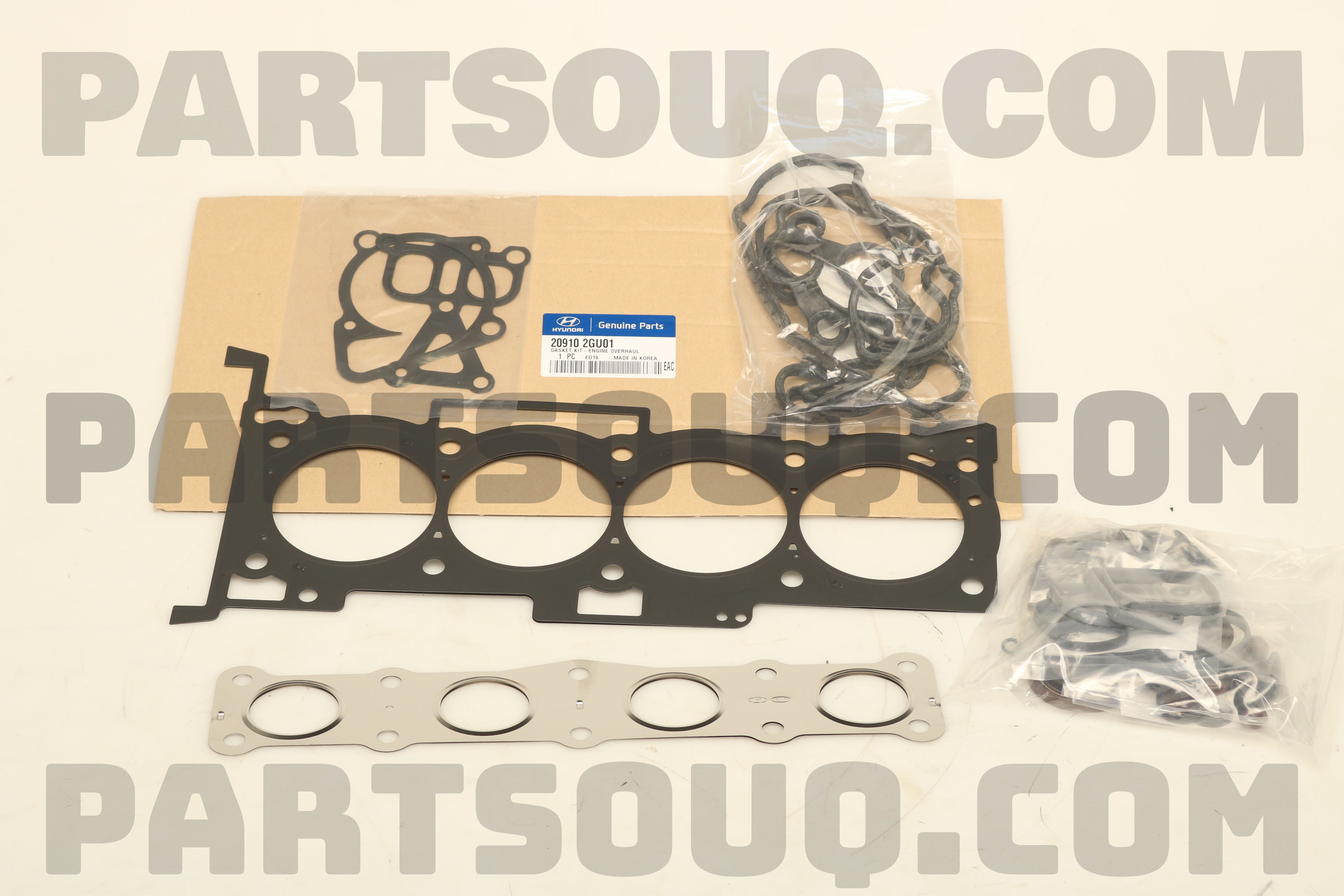 Bộ Gioăng Đại Tu Kia Sorento Mã phụ tùng 209102GU01