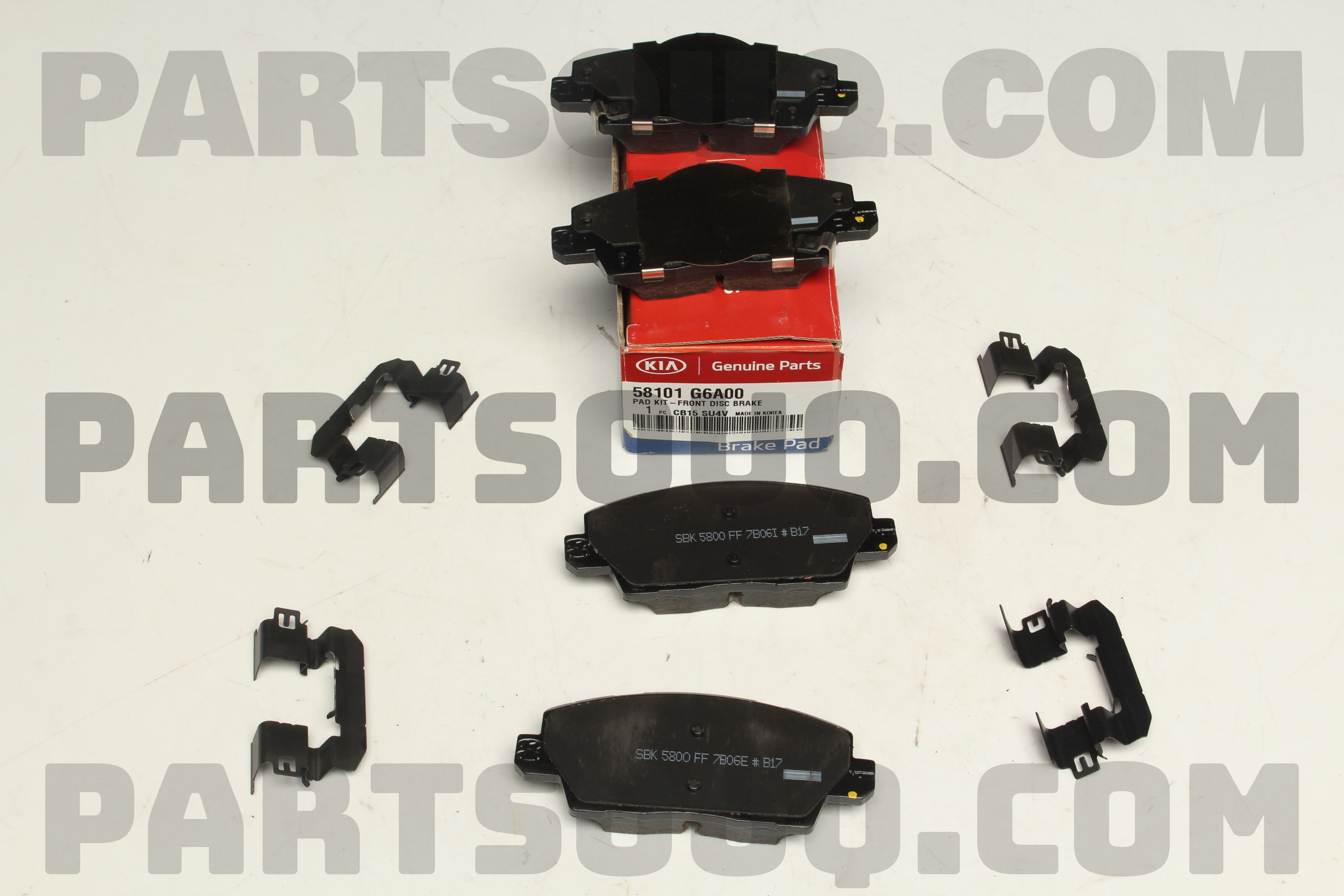 Má Phanh Trước Kia Forte / Cerato Mã phụ tùng 58101h6a00