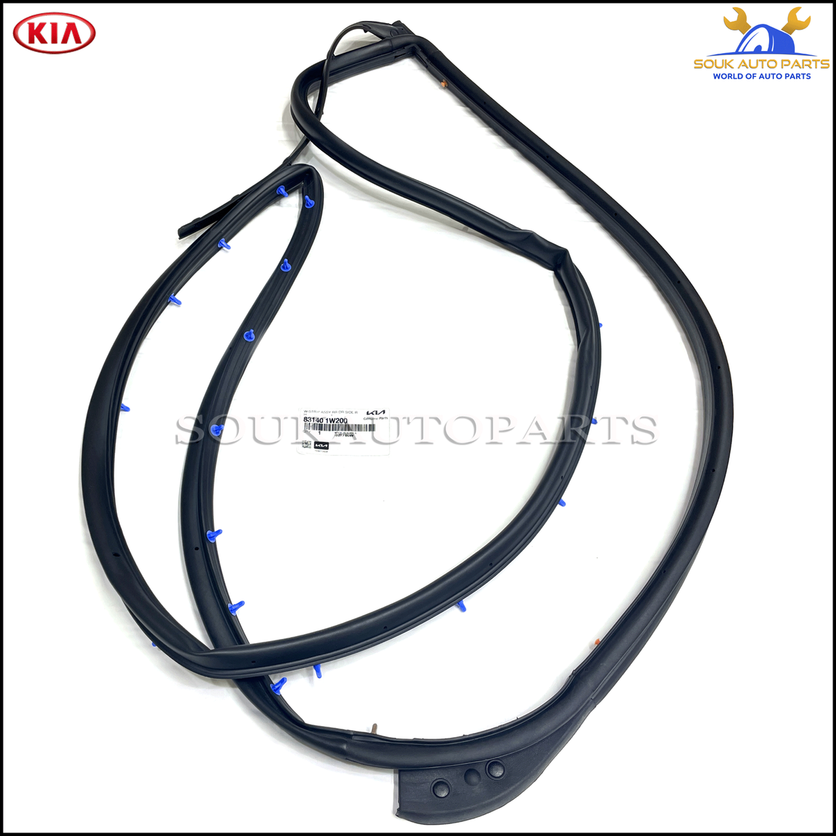Gioăng Xốp Trên Cánh Cửa Sau Phải Kia Rio Mã phụ tùng 831401W200