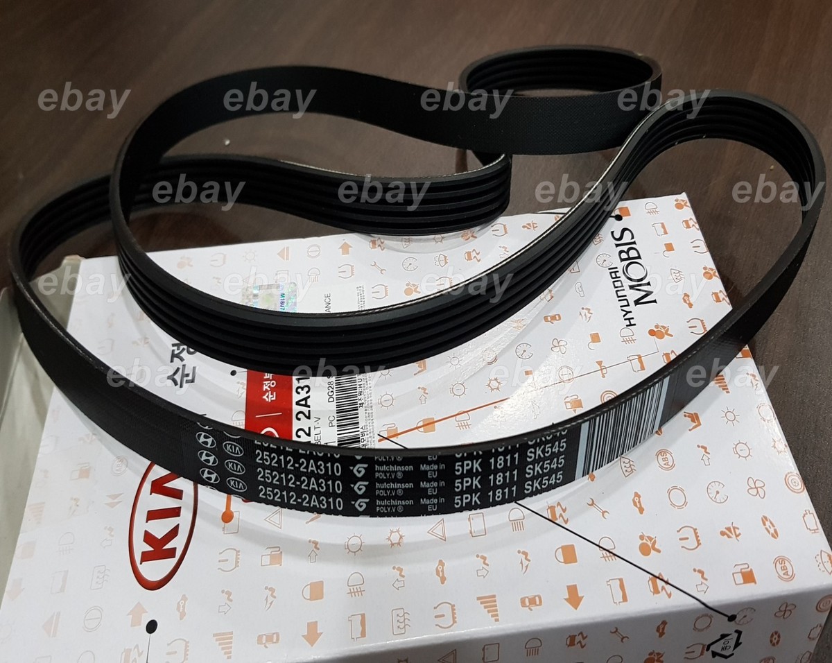 Dây Curoa Tổng 1.7 Máy Dầu Kia Carens / rondo Mã phụ tùng 252122a310