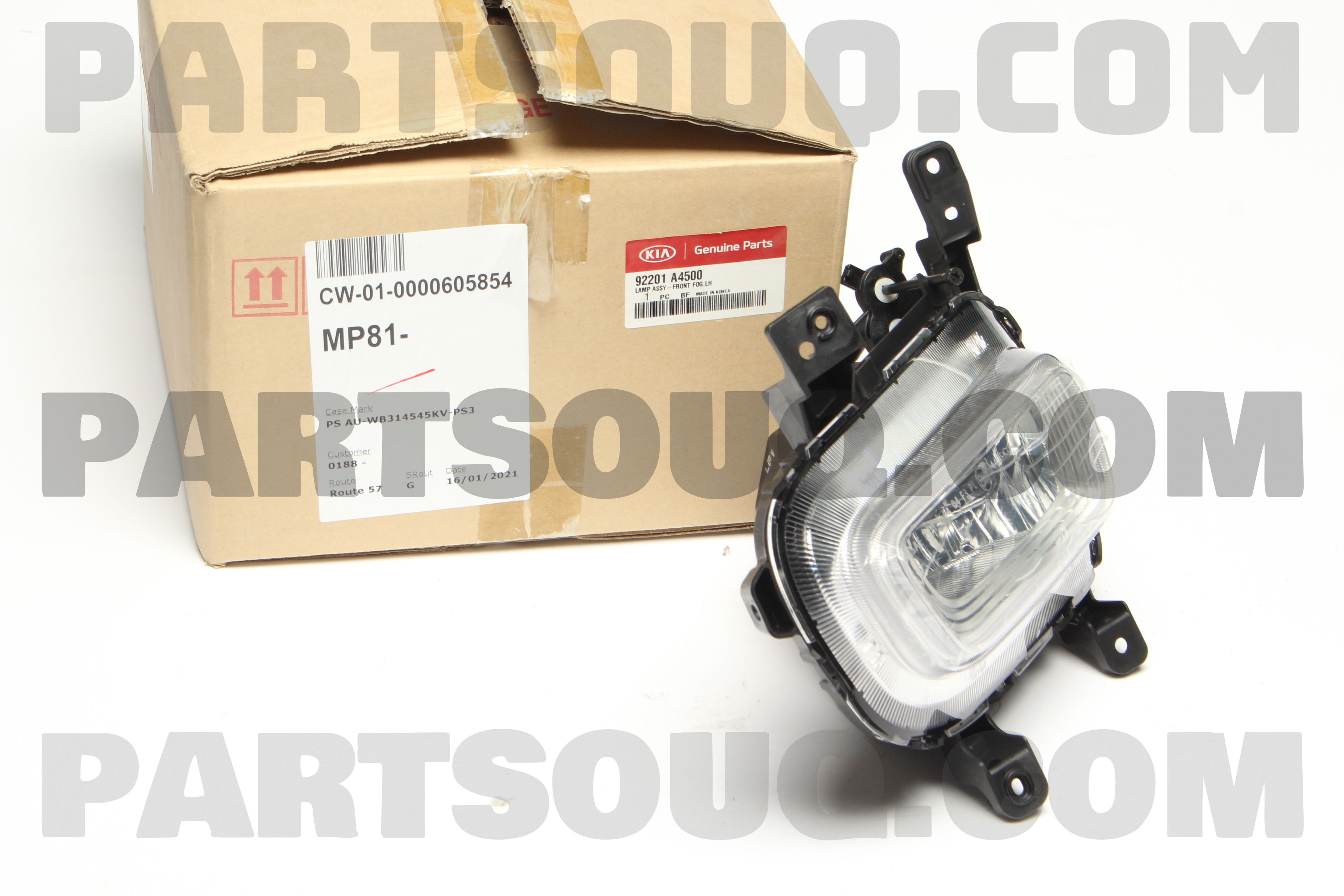Đèn Gầm Trái Kia Carens / rondo Mã phụ tùng 92201a4500