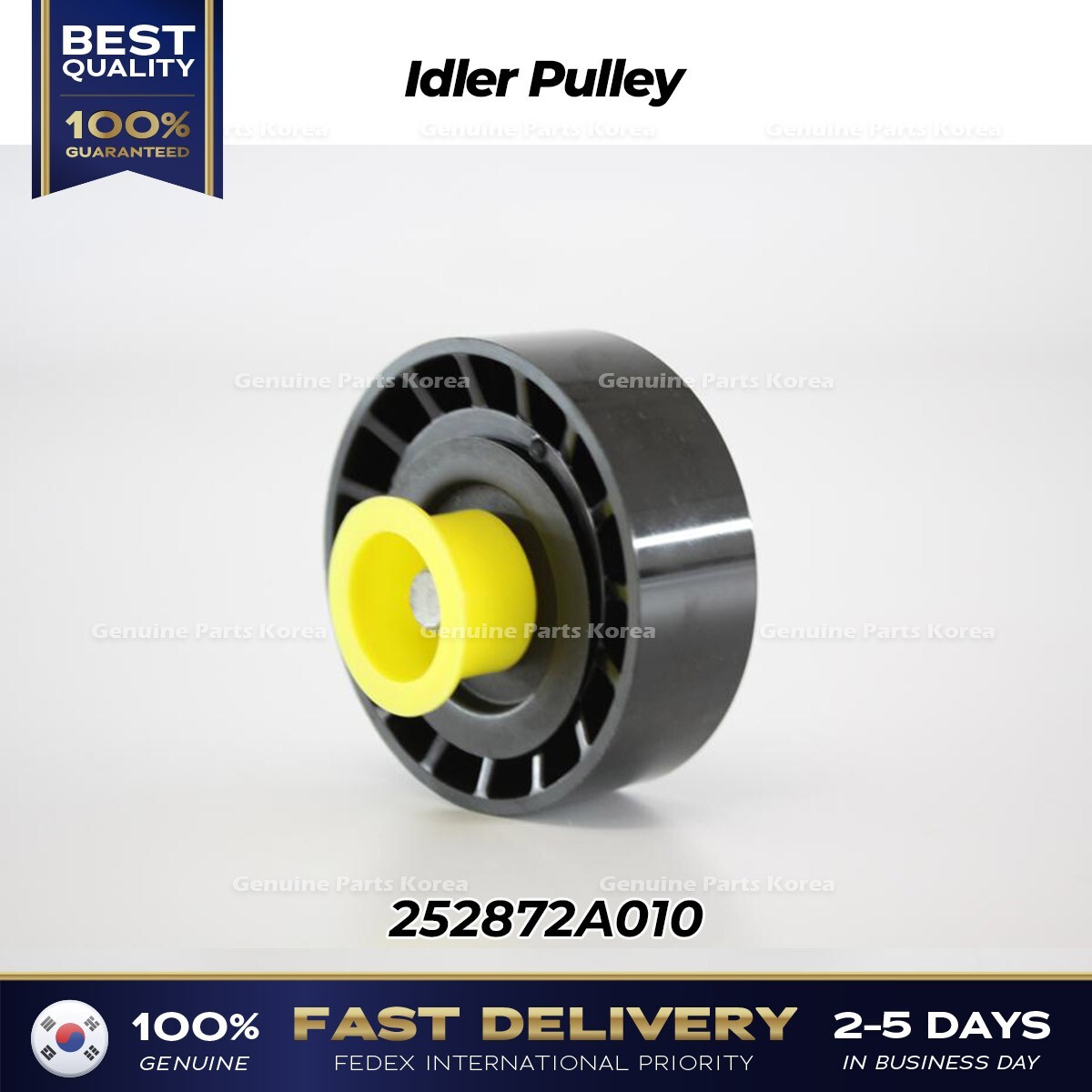 Bi Tì Dây Curoa Tổng 1.7 Dầu Kia Carens / rondo Mã phụ tùng 252872A010