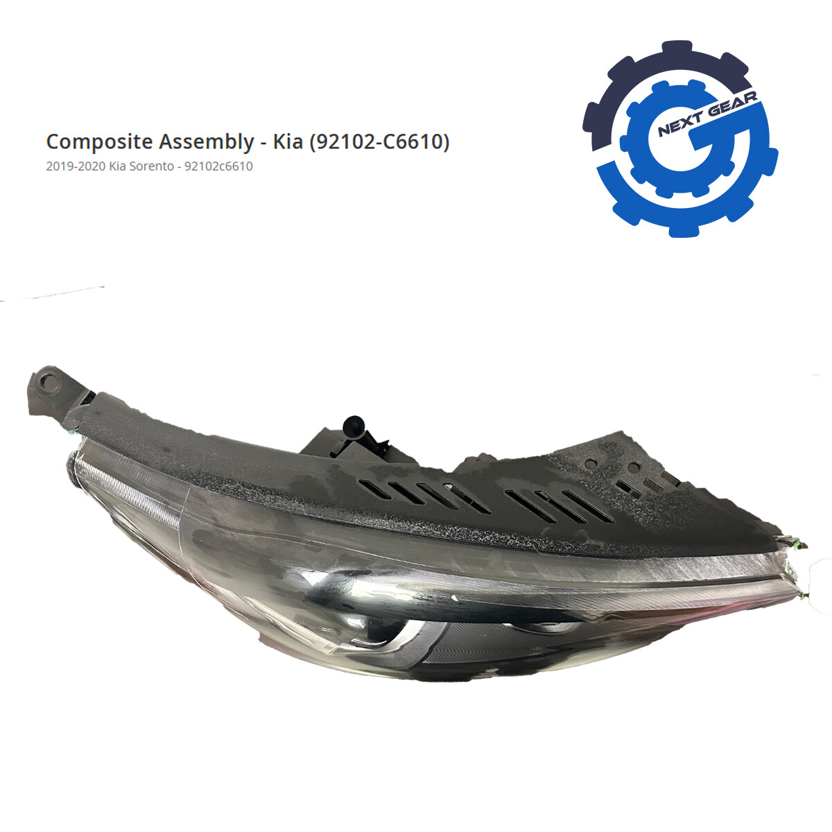 Đèn Pha Trái Có Led Có Xenon Kia Sorento Mã phụ tùng 921012p610
