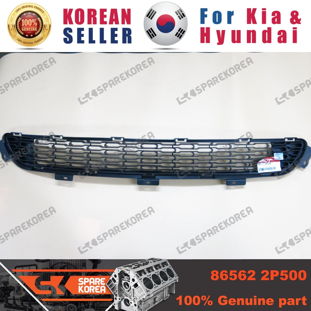 Lưới Cản Trước Kia Sorento Mã phụ tùng 865622P500