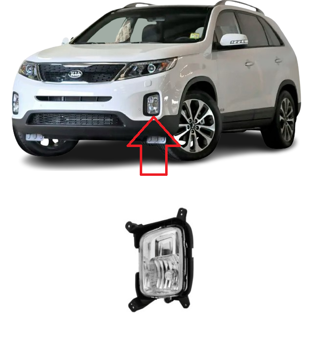 Đèn Gầm Trái Kia Sorento Mã phụ tùng 922012p610